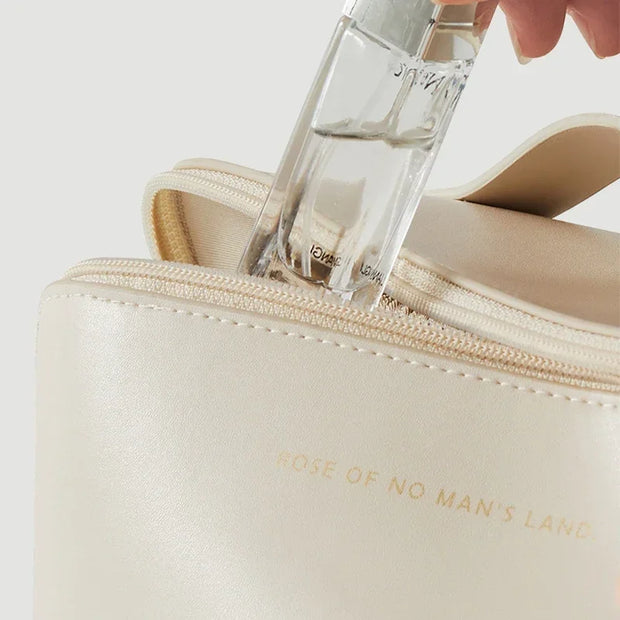 PU Leather Travel Cosmetic Bag