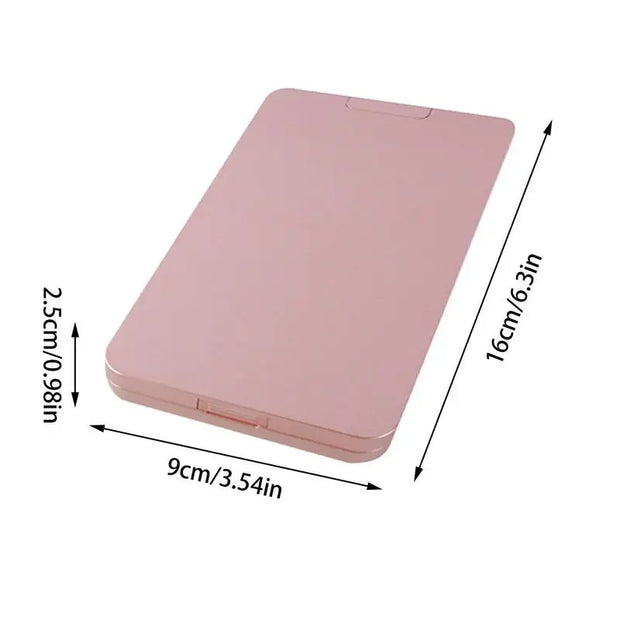 Foldable Makeup Mirror With Light With LED